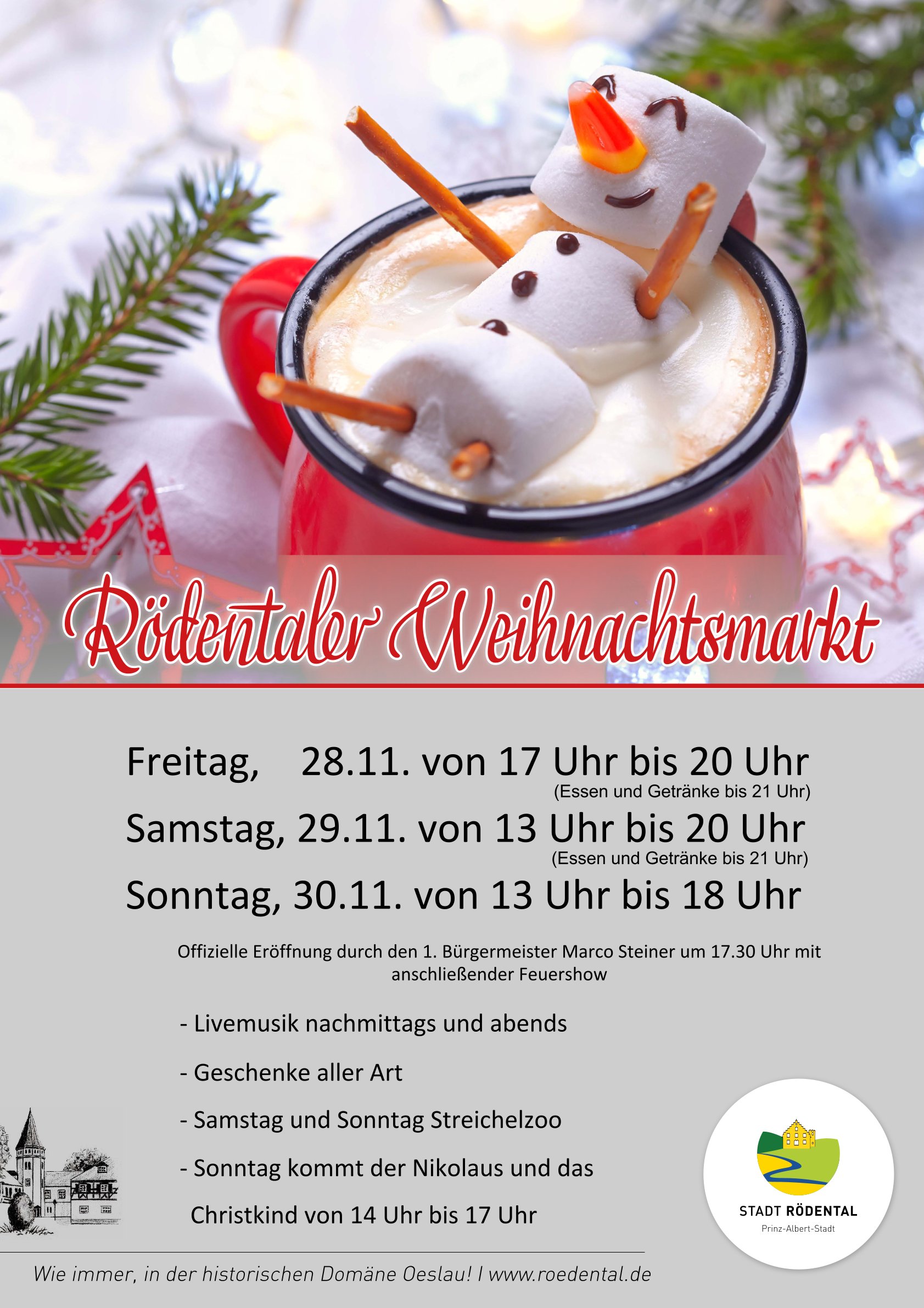 Flyer Weihnachtsmarkt 1