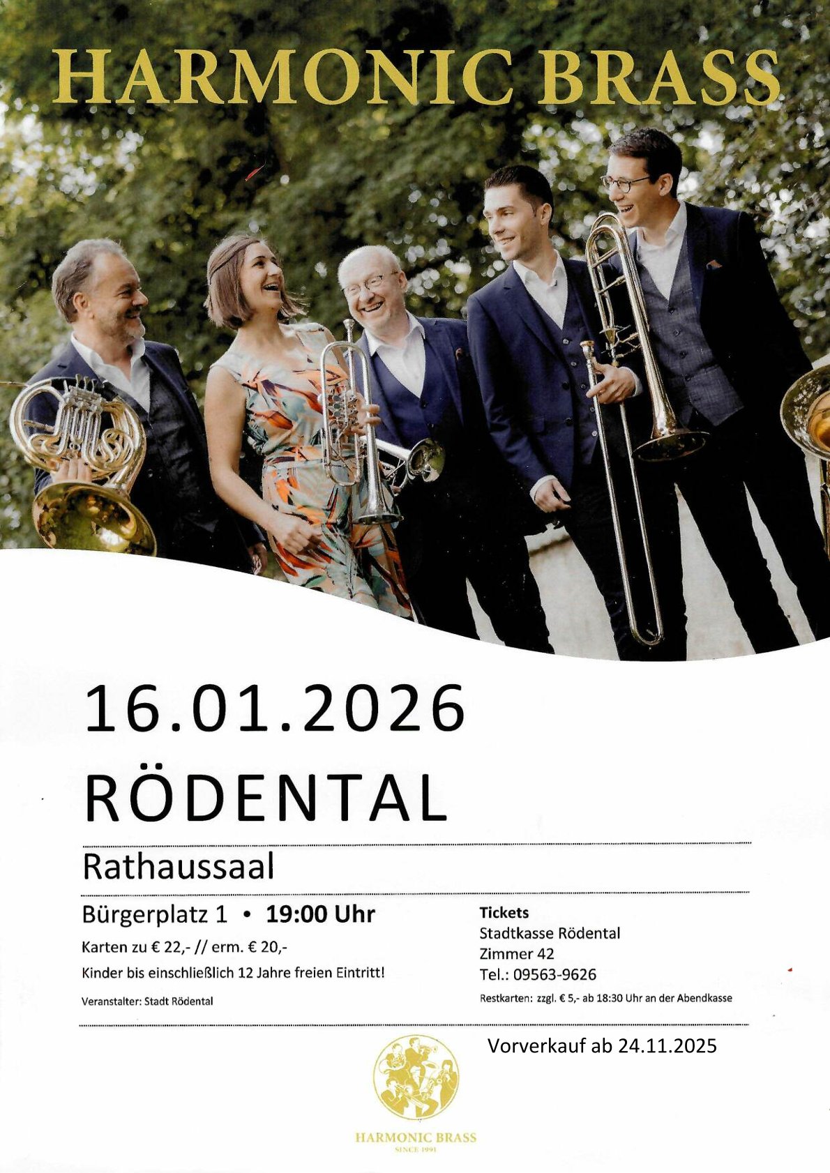 Plakat Harmonic Brass 01 26 1